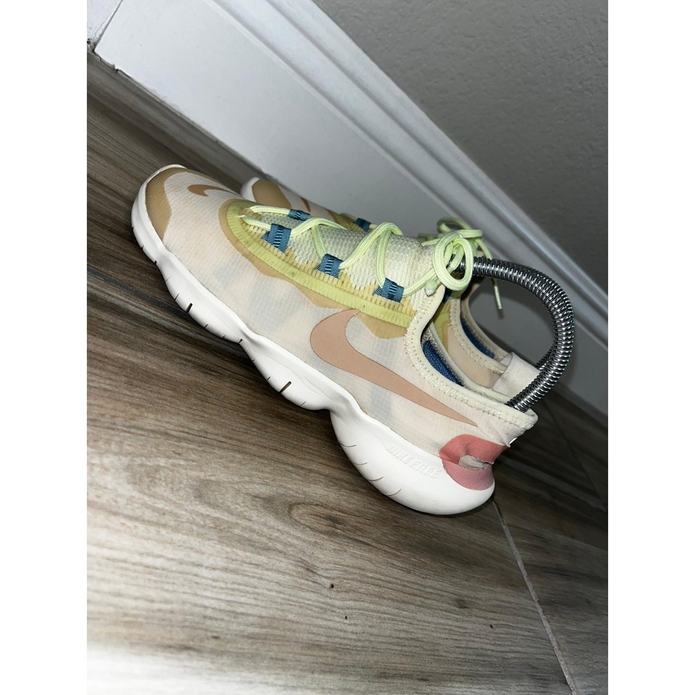 Nike Free RN 5.0 2020 Pale Ivory Shimmer Sail Women's Size 6.5